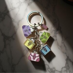 Coach Mini Handbag Keychain Charm